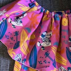 Aulani girls Off-Shoulder Dress with Minnie Print